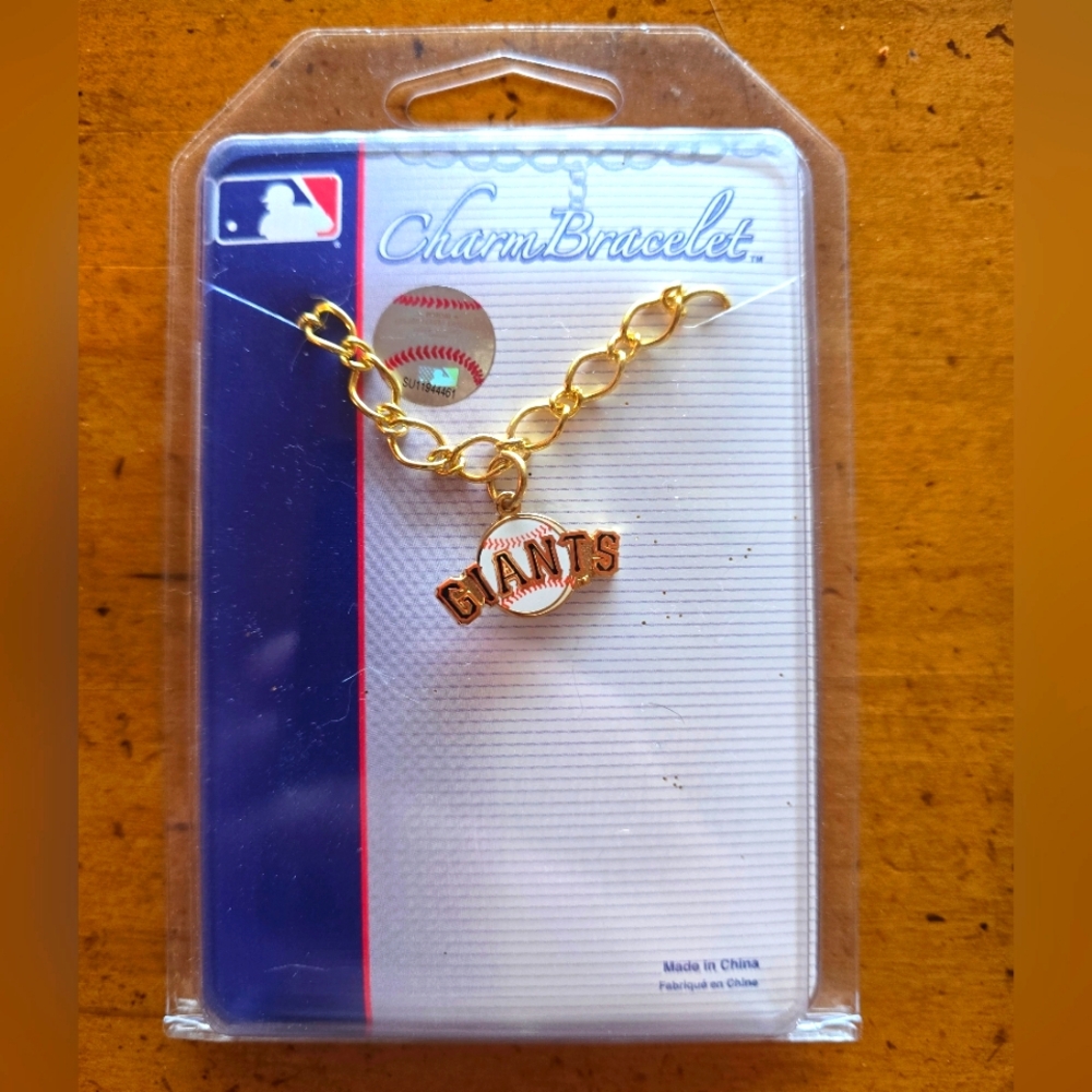New MLB San Francisco Giants Enamel Charm Bracelet